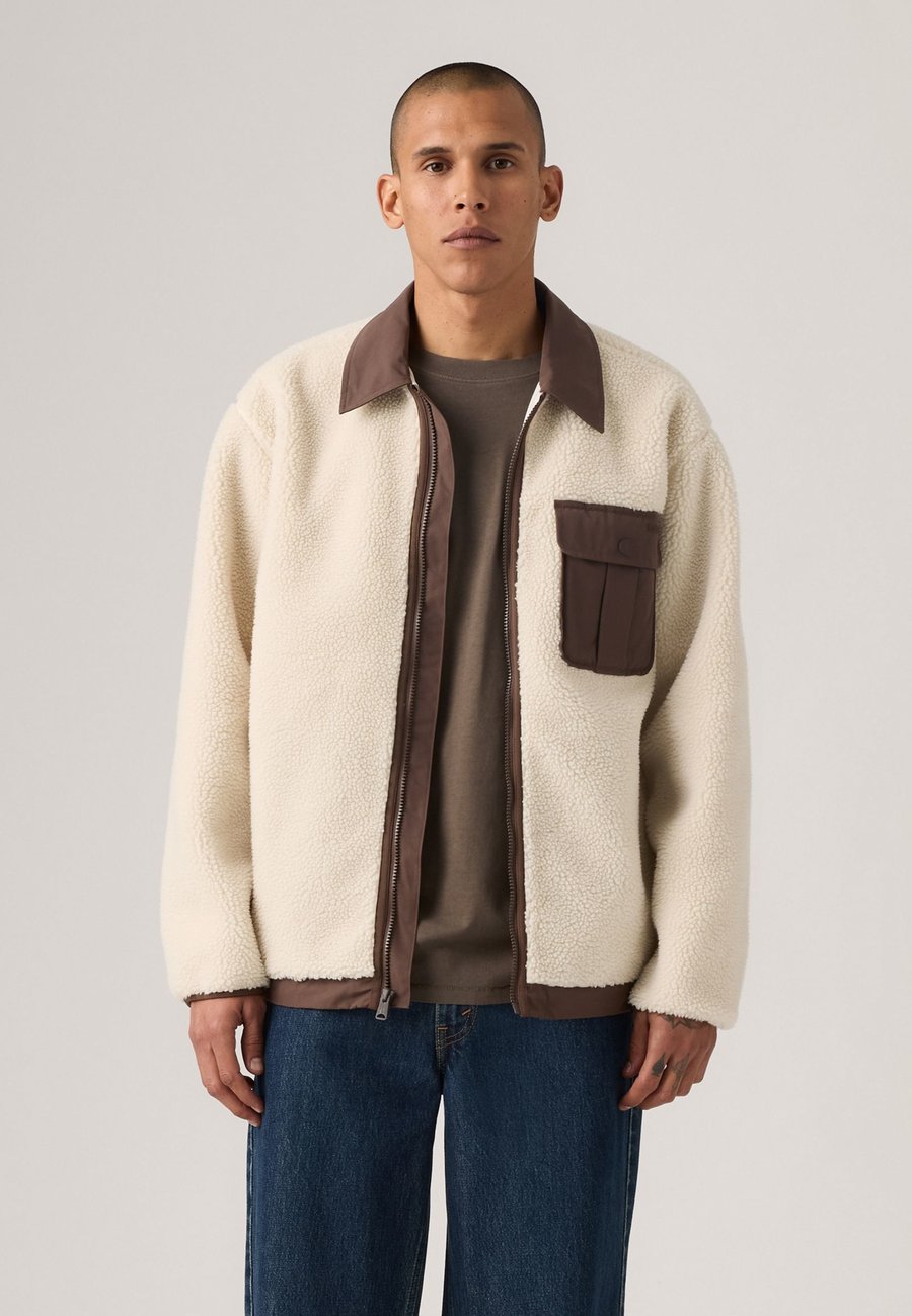 

Флисовая куртка Levi's JOONIE, Oatmeal/Beige