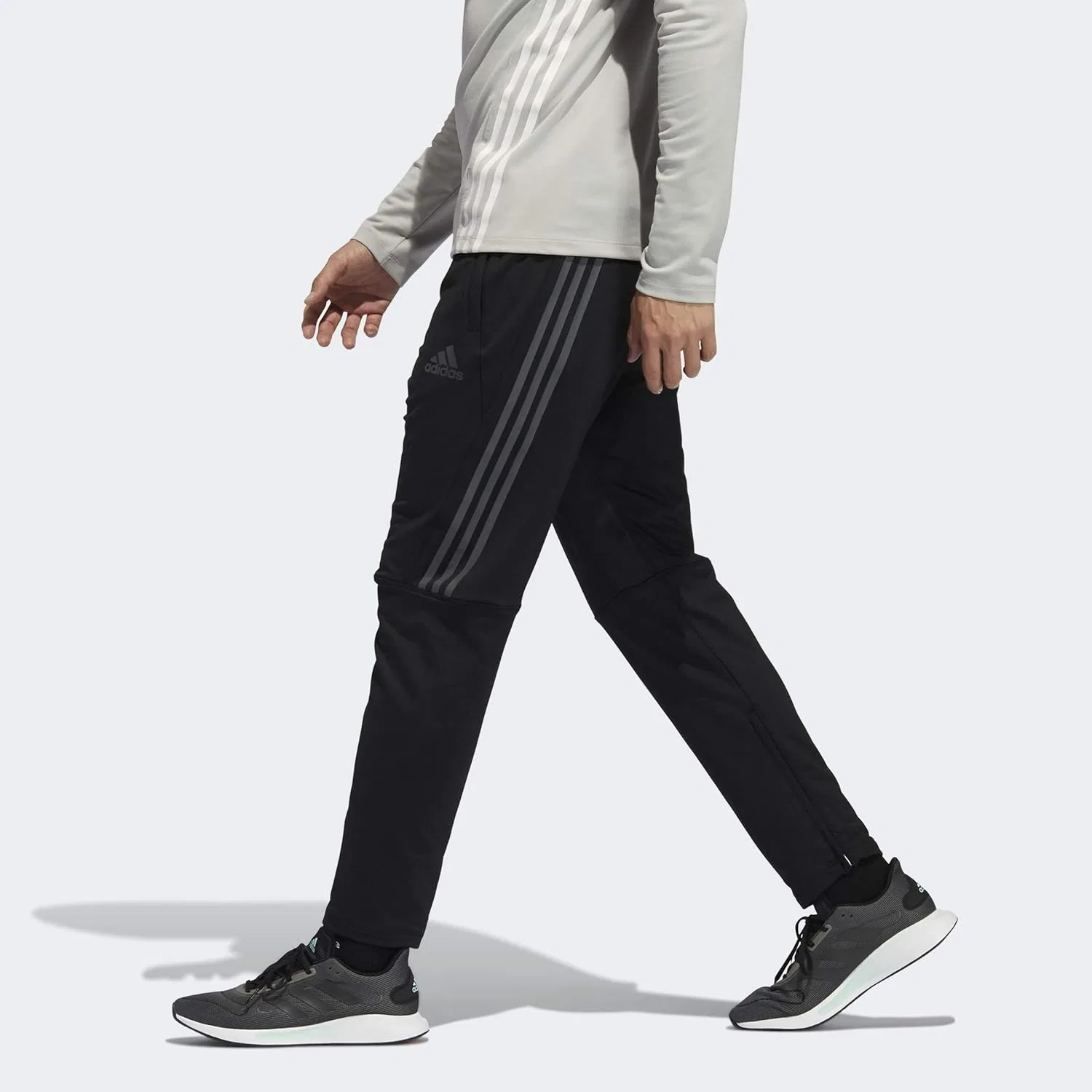 Мужские трикотажные брюки adidas Aero 3-Stripes для холодной погоды — фото 2