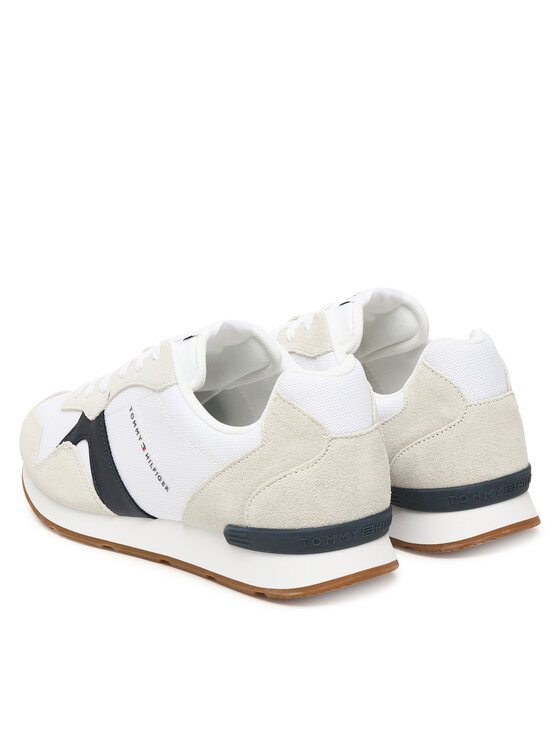Кроссовки Runner Icon Mix FM0FM05679 Tommy Hilfiger, экрю — фото 3