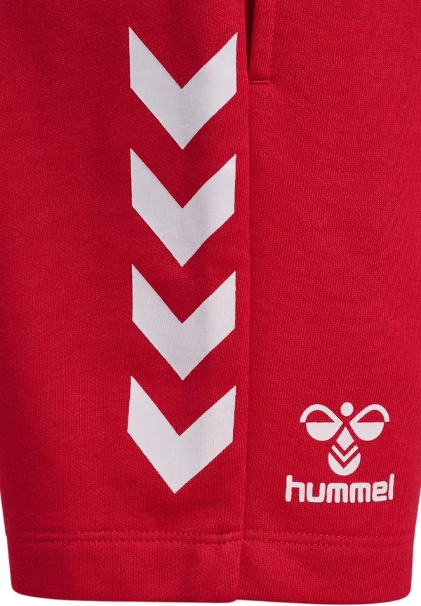 Шорты спортивные Hummel Hmljr reg dbu shorts, танго красный — фото 4