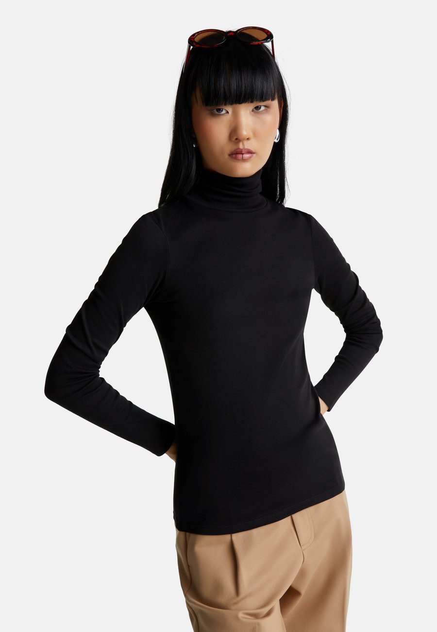 

Топ United Colors of Benetton LONG SLEEVE , Black