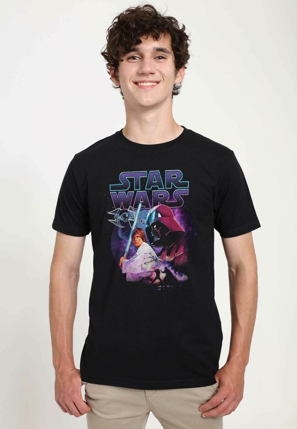 

Футболка с принтом Star Wars: Classic Father Son Unisex Star Wars, черный