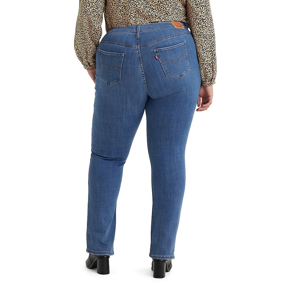Корректирующие прямые джинсы Levi’s 314 больших размеров Levi's, цвет Soft Black — фото 2