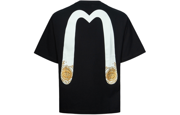 

Футболка Daicock And Gold Kamon Cotton EVISU, тёмно-красная