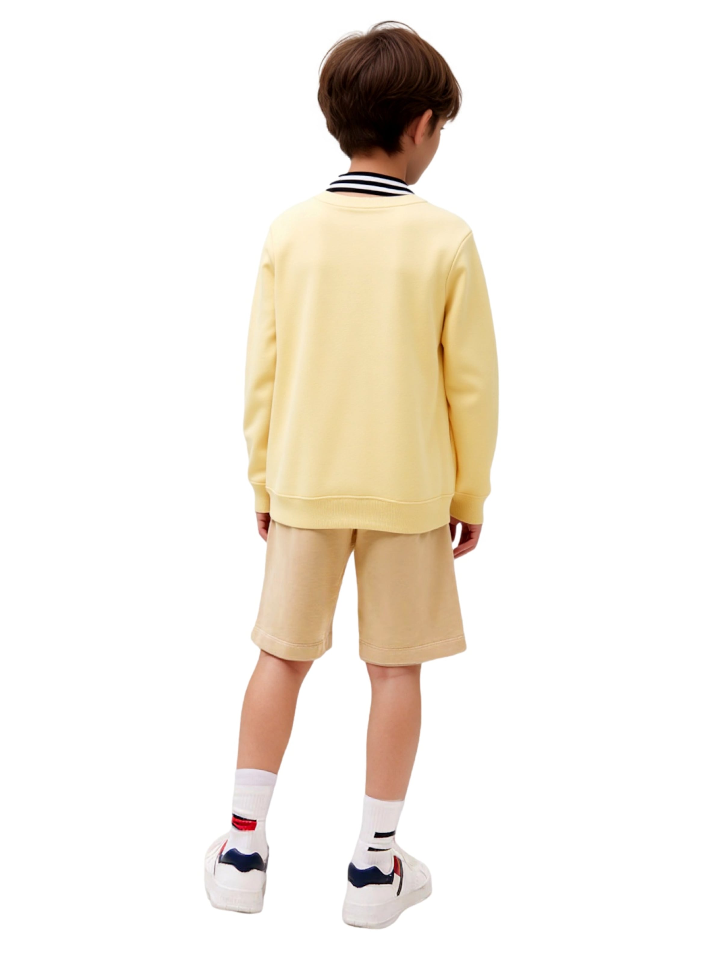 Jack & Jones Junior Толстовка 'Perry' в желтом цвете — фото 4