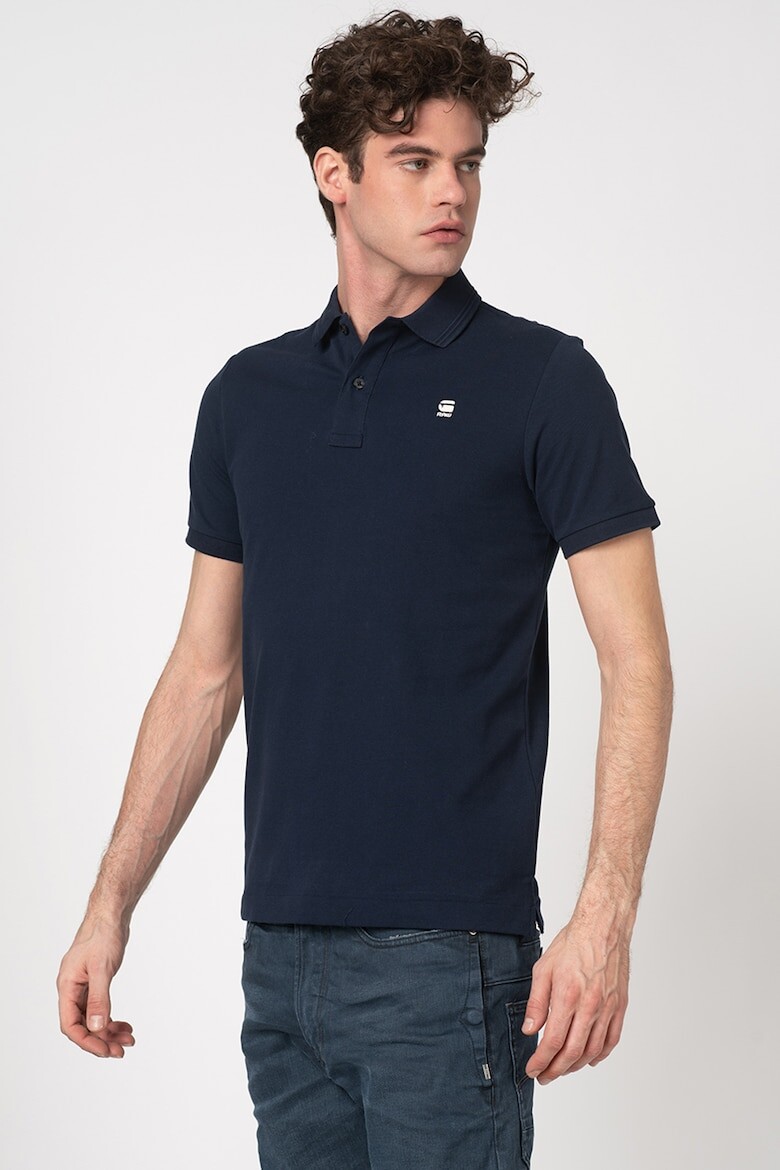 

Футболка Dunda из пике с воротником G-Star Raw, белый