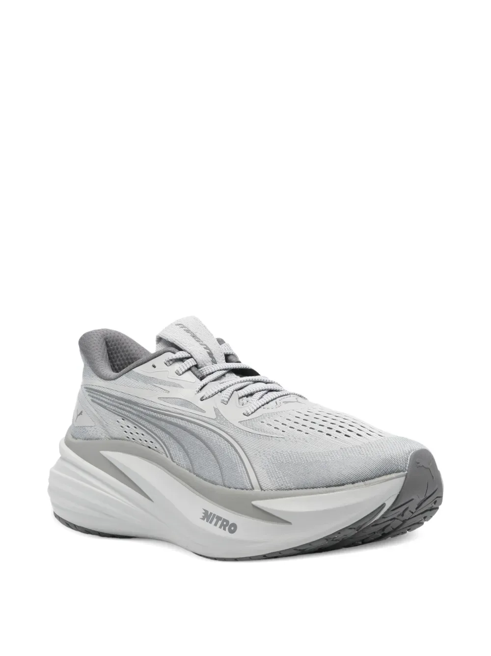 Кроссовки MagMax NITRO 2 с перфорированными вставками PUMA, серый — фото 2