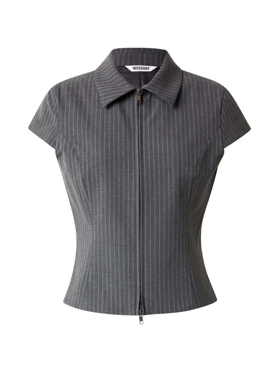 

Блуза WEEKDAY Dani, Dark grey
