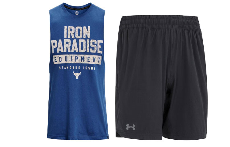 

Мужской баскетбольный костюм Under Armour, цвет Blue and Black
