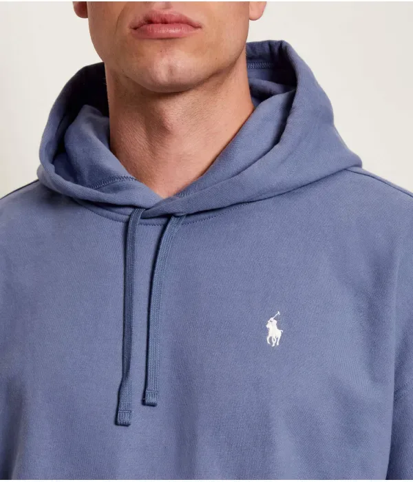 Толстовка relaxed fit Polo Ralph Lauren, синий — фото 4