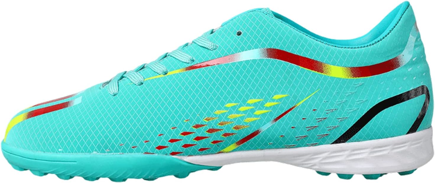 

Футбольные бутсы унисекс легкие, дышащие, нескользящие и амортизирующие, а также модель Youth high-top Indoor Lawn Training Hard Bottom TF/AG Joskaa, синий