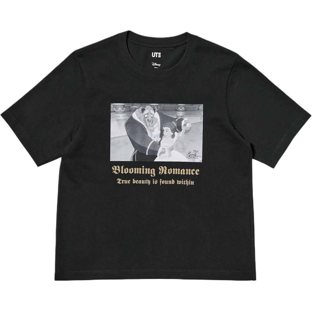 

Футболка Disney Co brand Regular женская UNIQLO, черный