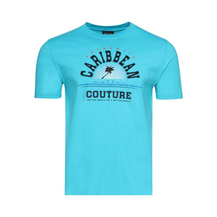 

Футболка BOTTER Classic Caribbean Couture T-Shirt Blue, синий