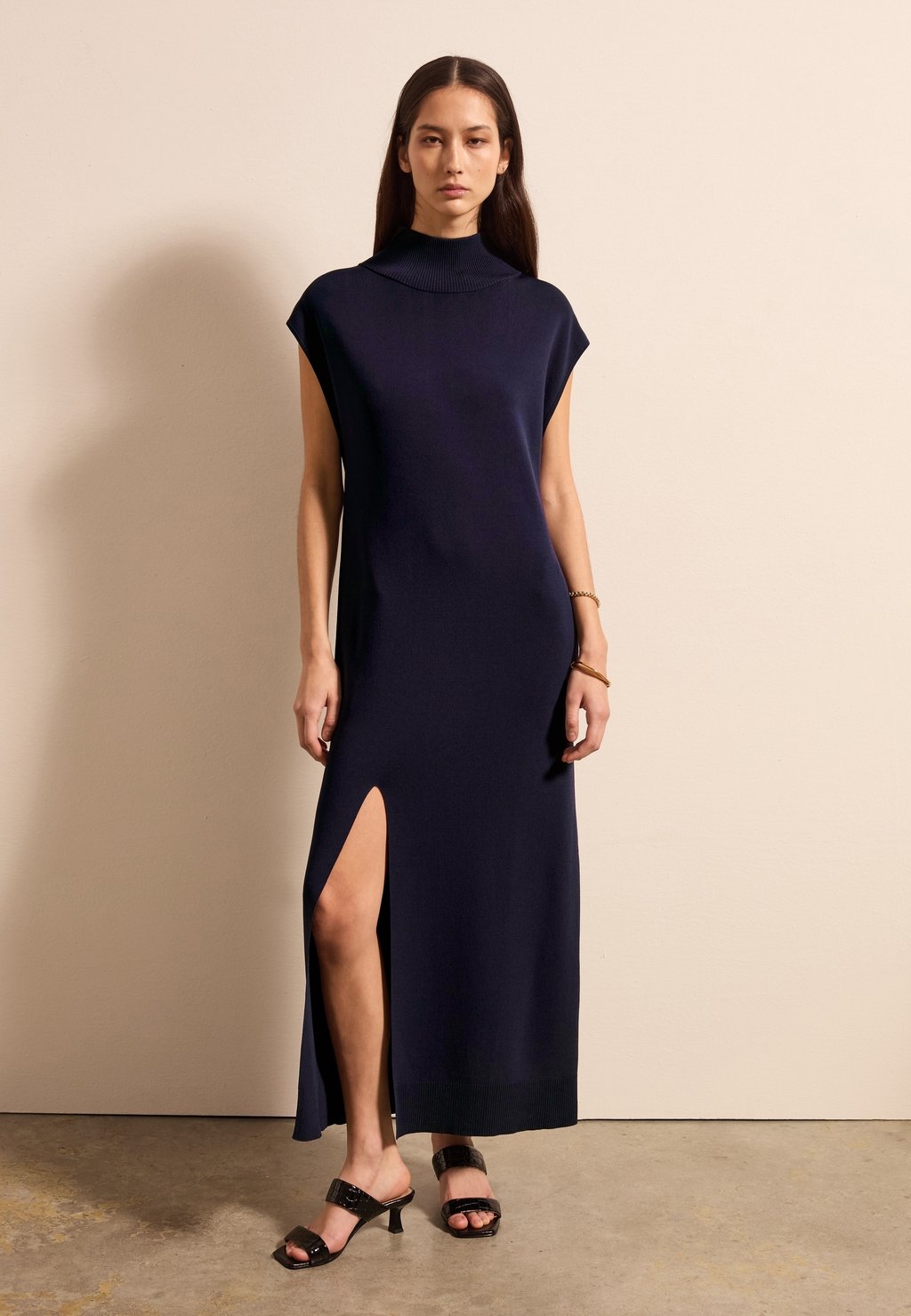 

Платье-джемпер Maxi dress Stefanel, синий