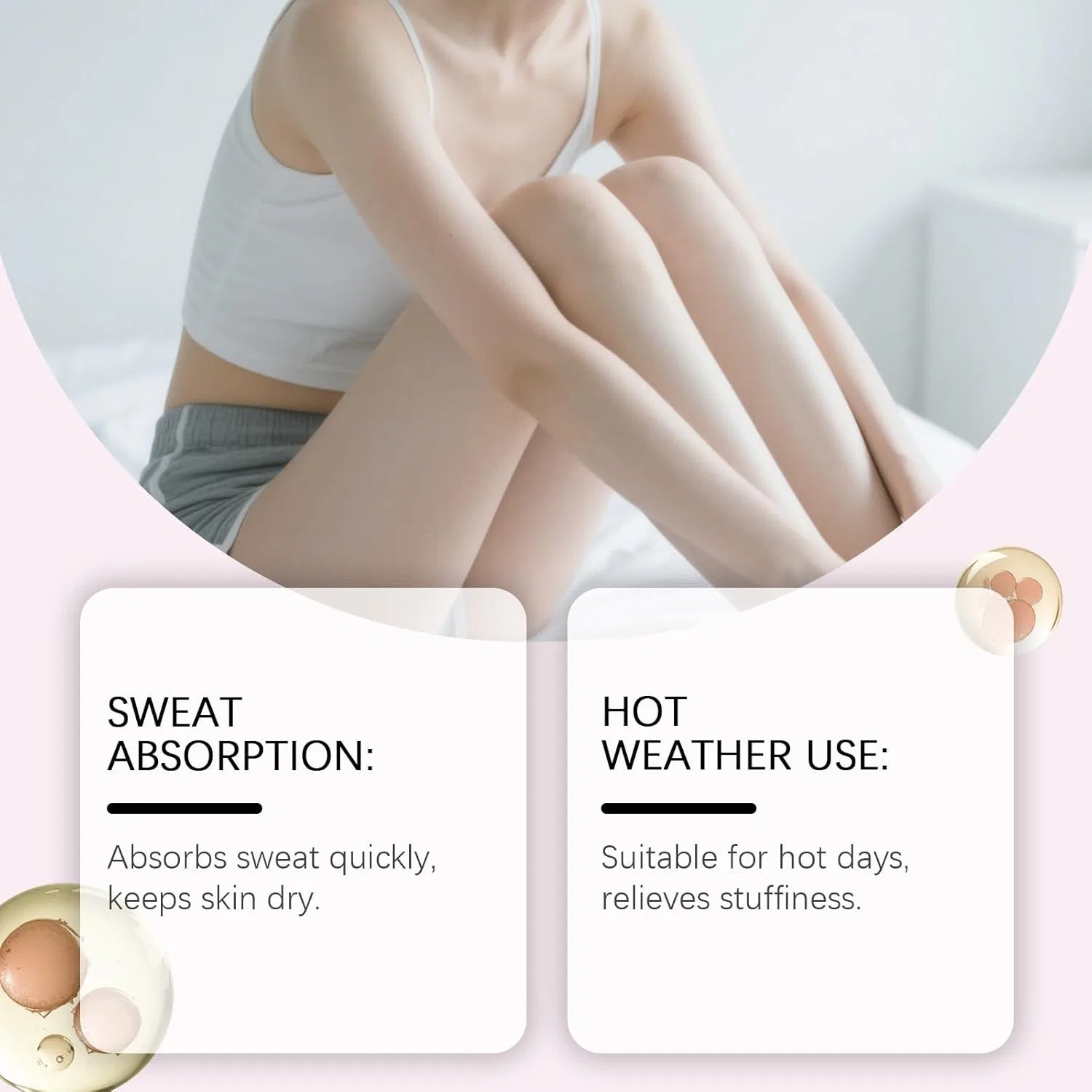 Набор из 2 пудр для тела Comfort Powder без талька для женщин Generisch — фото 4