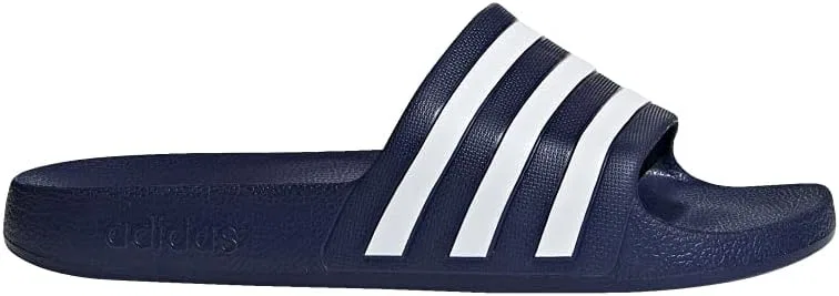 Сандалии-слайды с водонепроницаемостью, adidas, темно-синий/белый