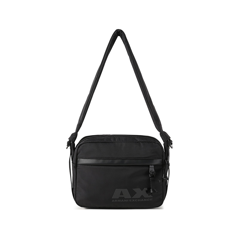 

Сумка через плечо AE из полиэстера унисекс черная ARMANI EXCHANGE