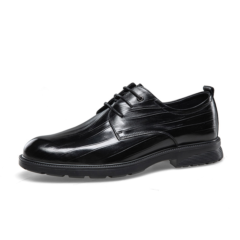 KANGNAI Мужские повседневные кроссовки Low Top черные, цвет Black — фото 2