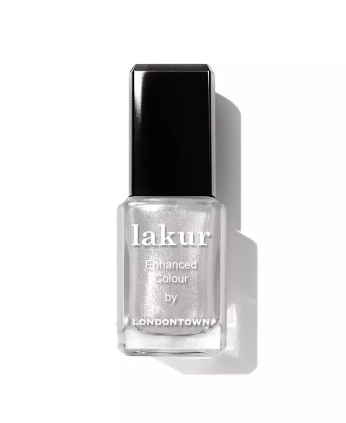 

Лак для ногтей Lakur Enhanced Color, 0,4 унции Londontown, цвет Coconut Crush (white powdered sugar with ultrafine glitter)