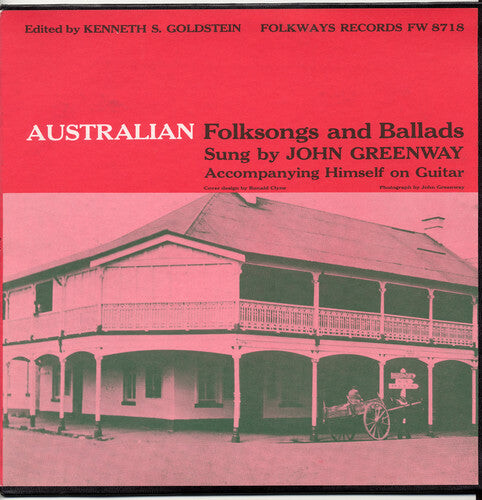 

CD диск Greenway, John: Australian Folksongs and Ballads