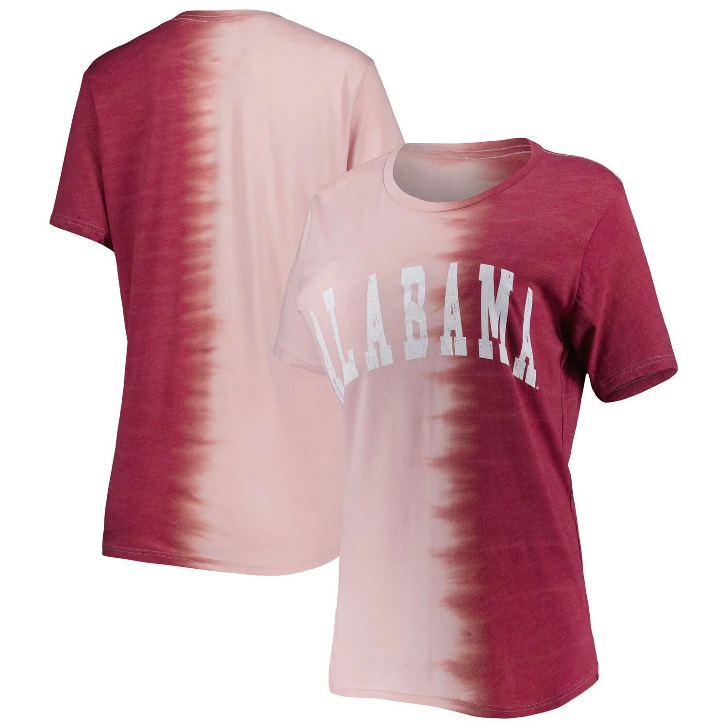 

Женская футболка Gameday Couture Crimson Alabama Crimson Tide Find Your Groove с раздельным краем