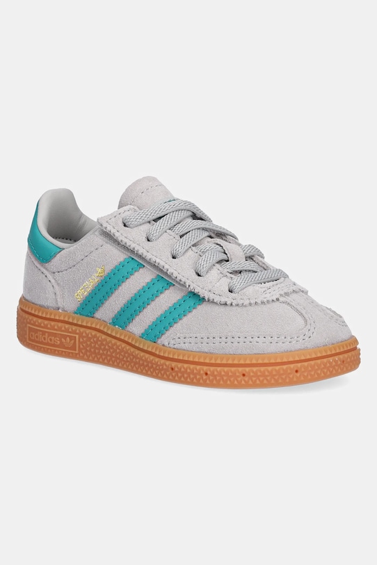 

Детские замшевые кроссовки Handball Spezial Adidas Originals, серый