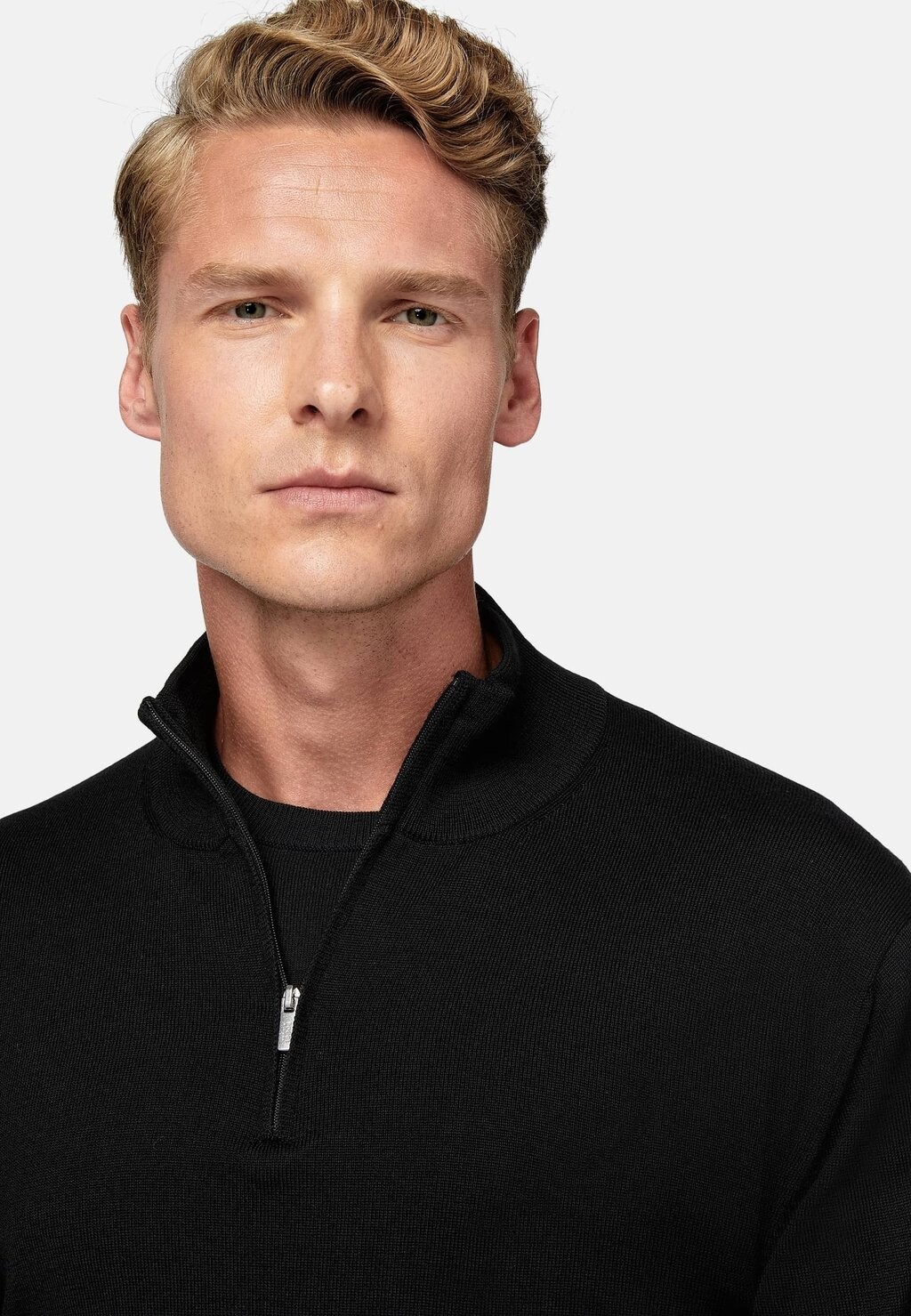 

Джемпер HALF ZIP Boggi Milano, черный