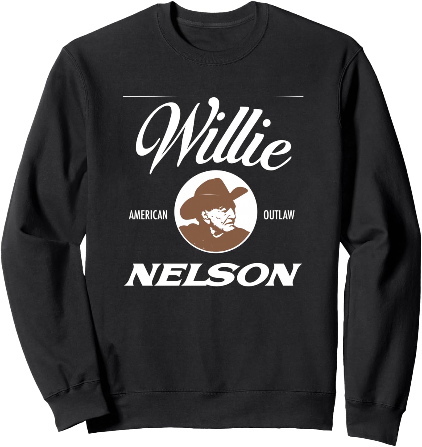 

Официальная толстовка Willie Nelson American Outlaw, черный