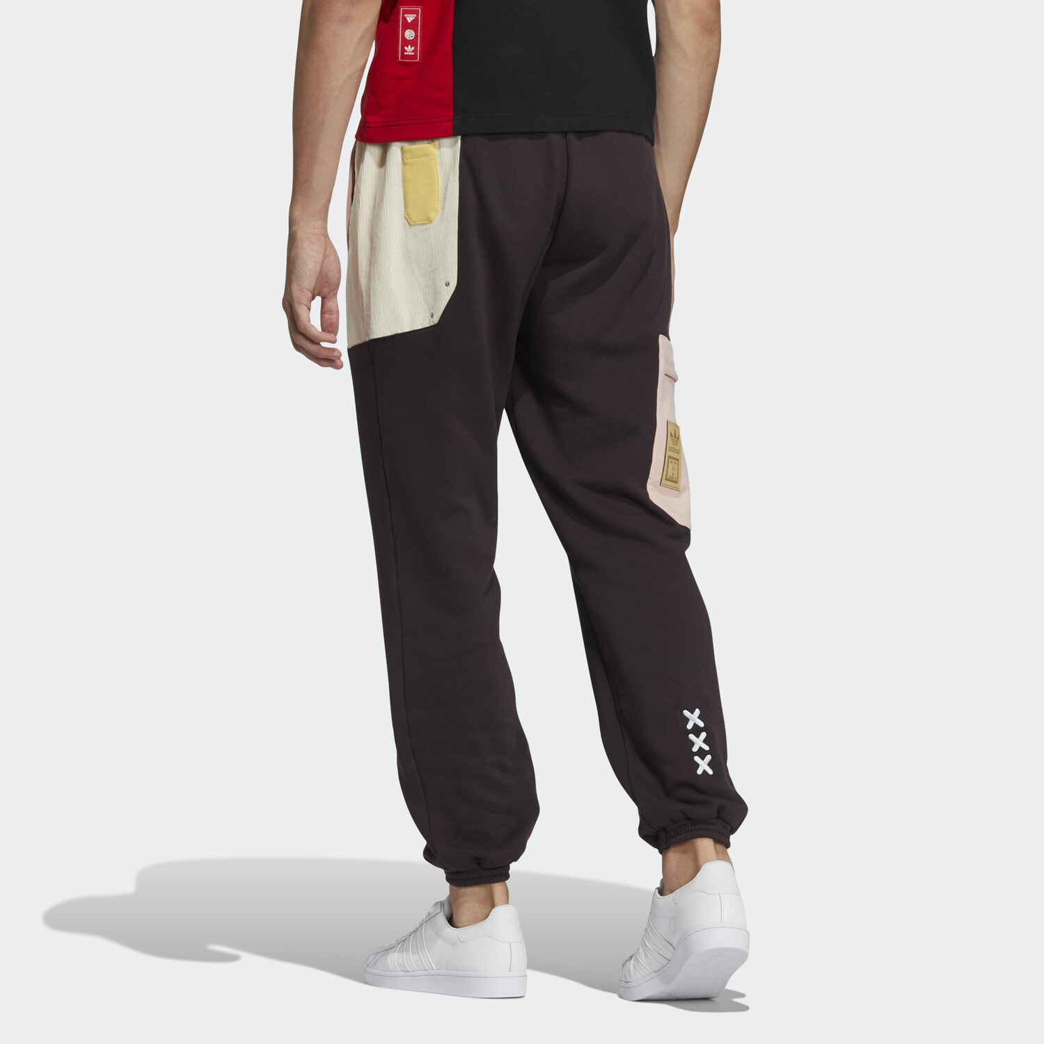 Трикотажные спортивные штаны Adidas Series, унисекс, загар Adidas Originals, цвет Tan — фото 4