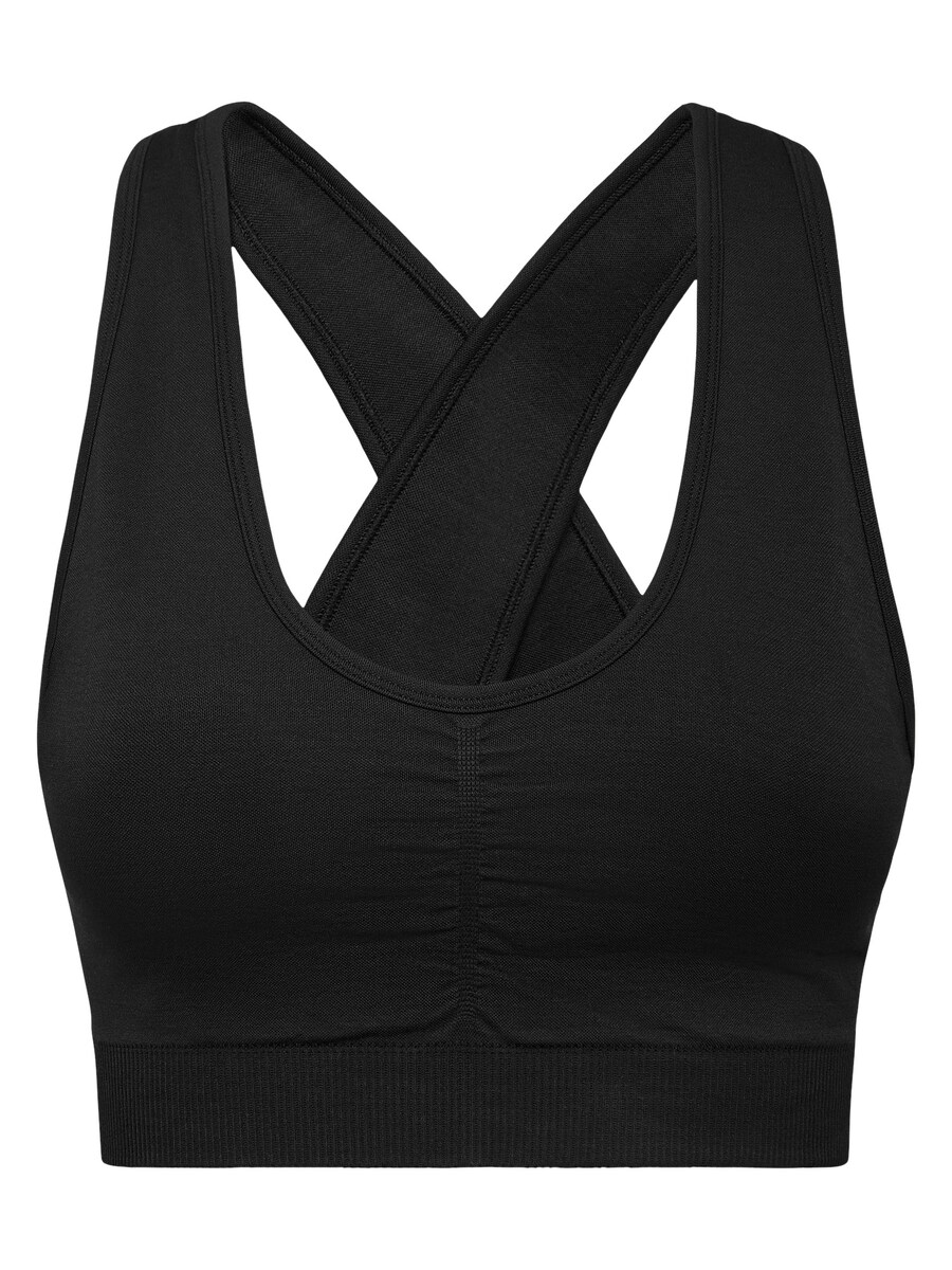 

Спортивный топ-бралетт Plein Sport, черный