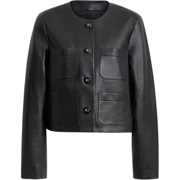 

COACH Пуховик женский черный, Black