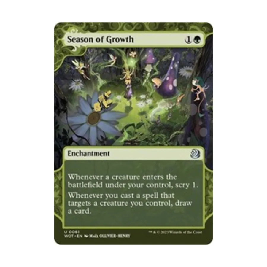 

CCG Сезон роста (U), MTG - Wilds of Eldraine: Enchanting Tales