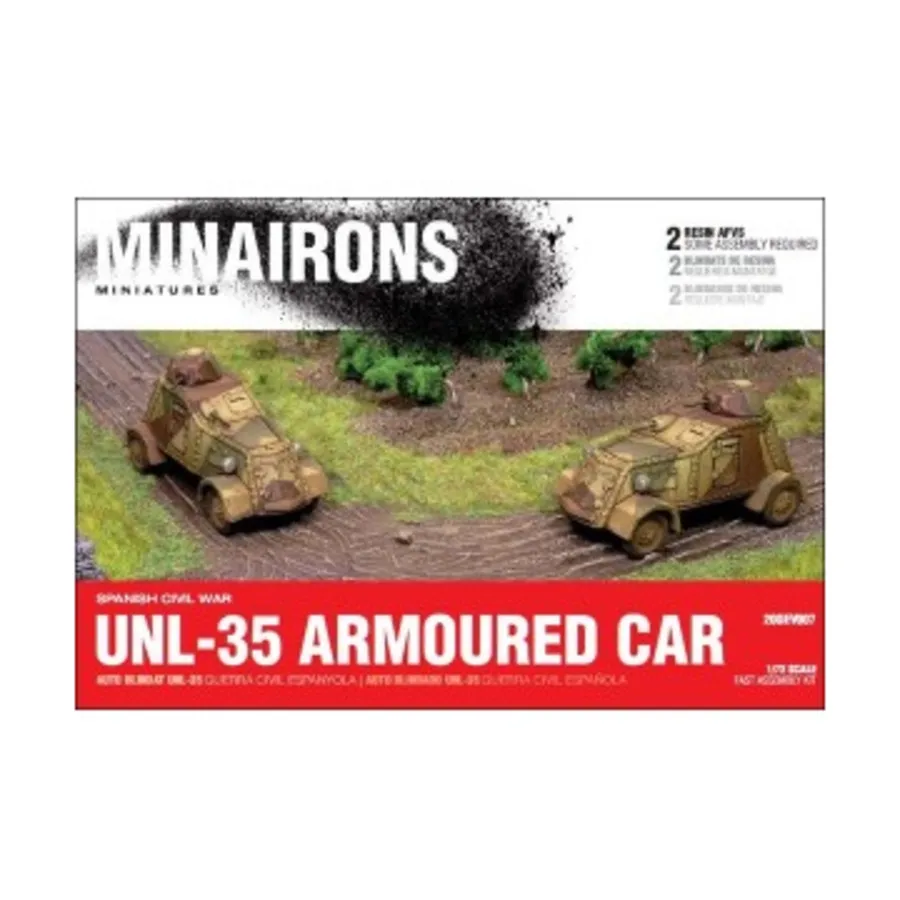 

Бронеавтомобиль УНЛ-35, Spanish Civil War - Vehicles (1:72)