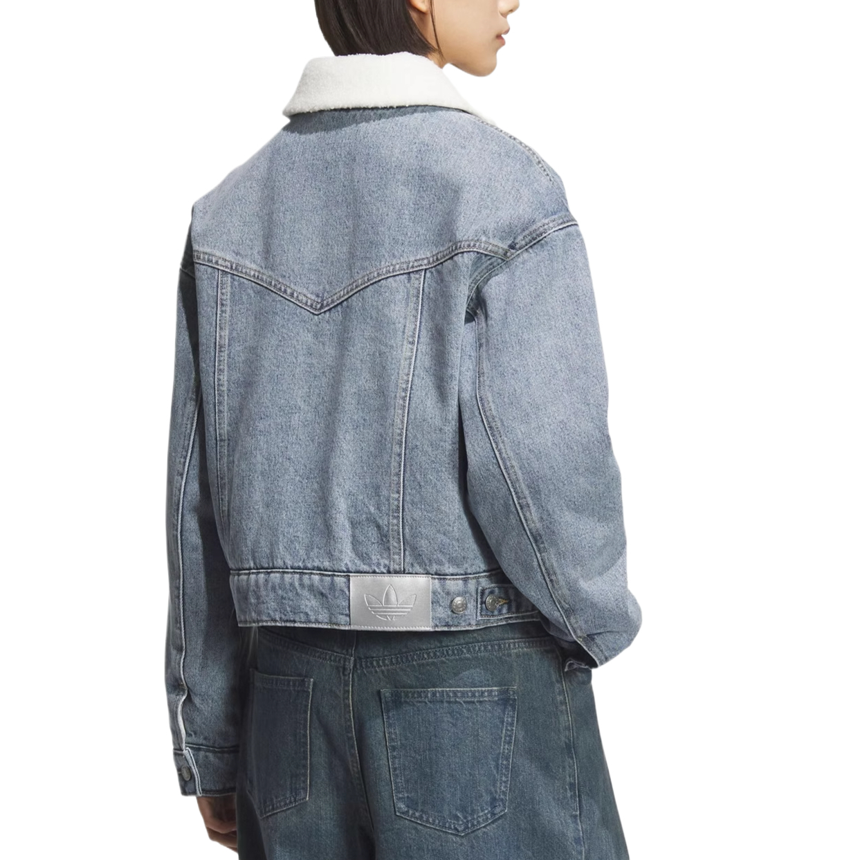 Adidas Originals Джинсовая куртка женская, Light Denim Blue — фото 2