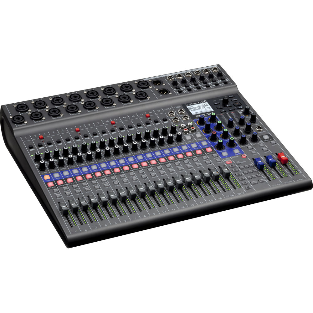 

Цифровой микшер Zoom LiveTrak L-20 - 20-Input Digital Mixer & Multitrack ZL20