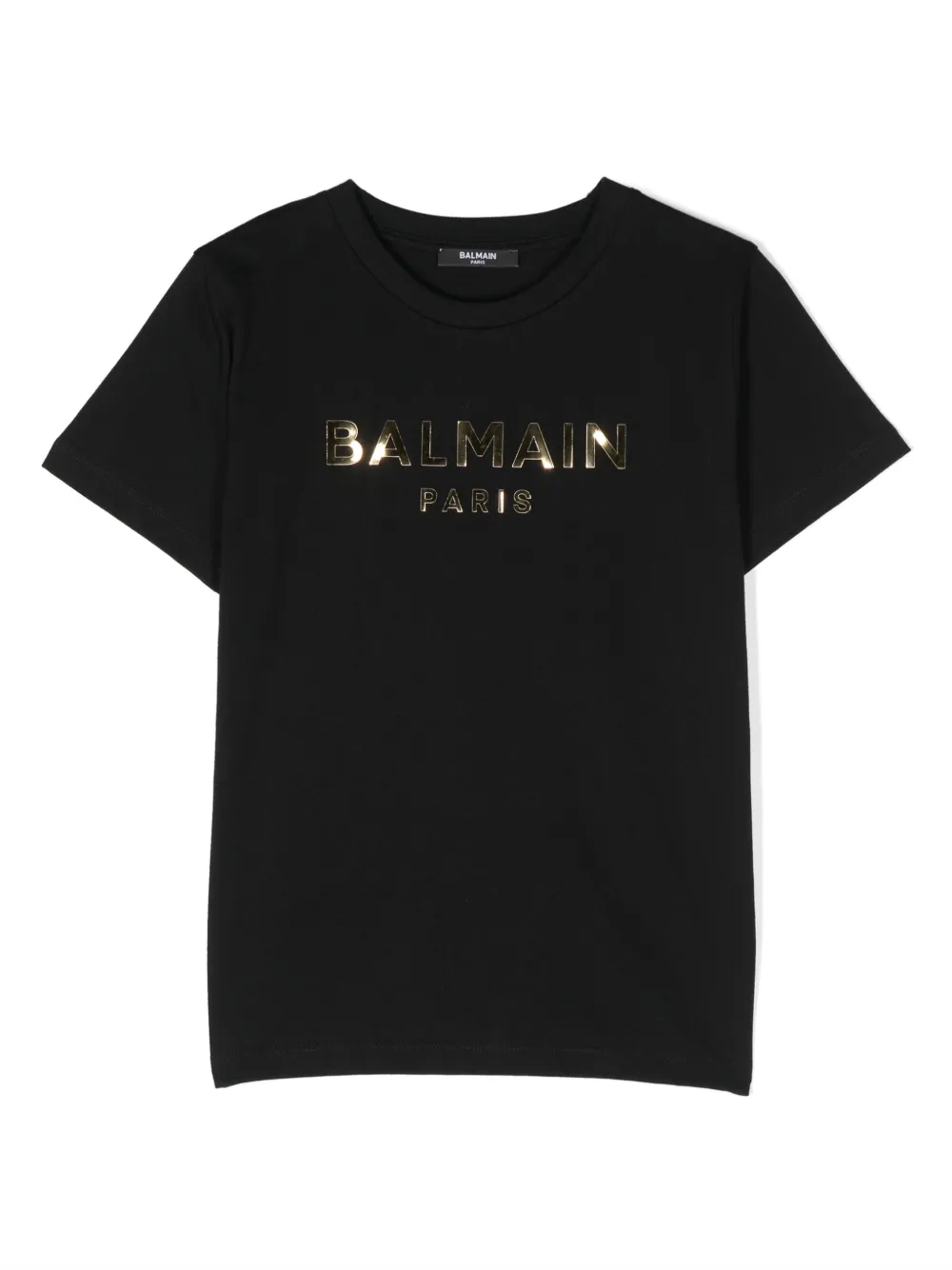 

Футболка с логотипом Balmain Kids, черный