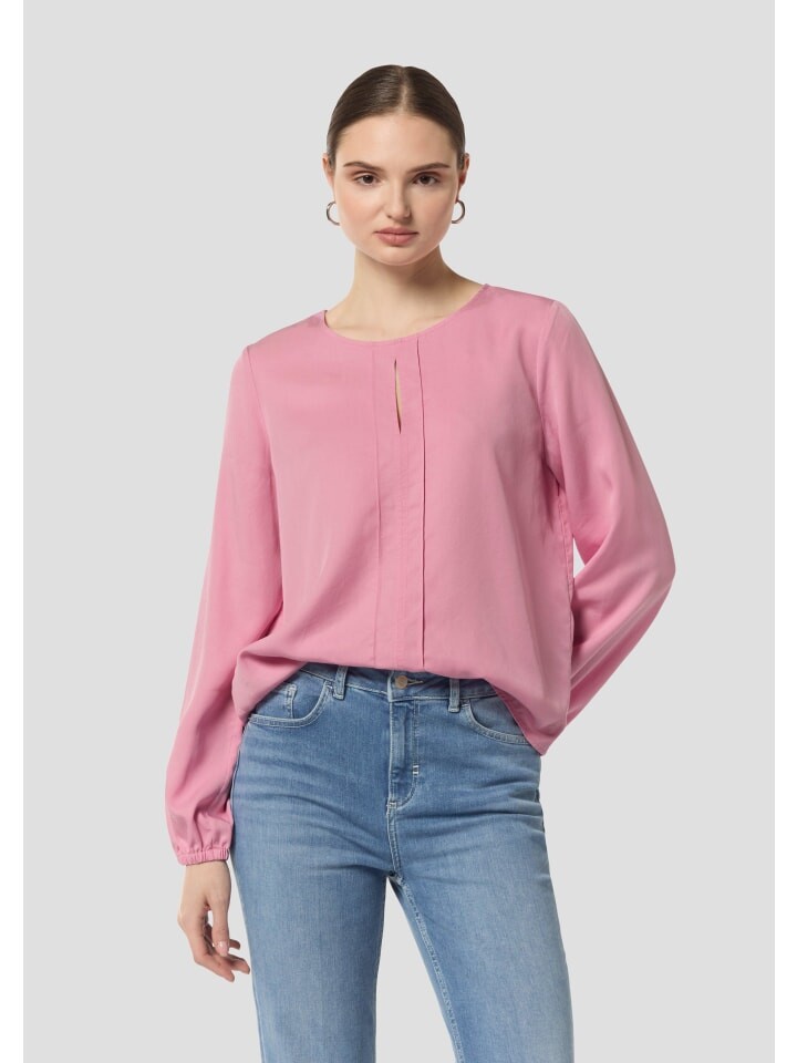 

Блуза comma CI Bluse langarm, розовый