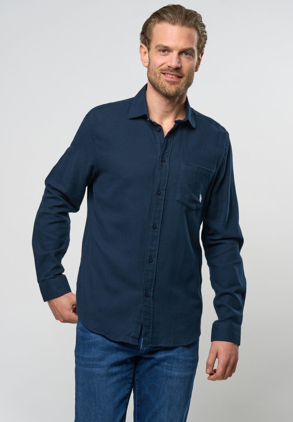 

Рубашка KIM U.S. Polo Assn., темно-синий