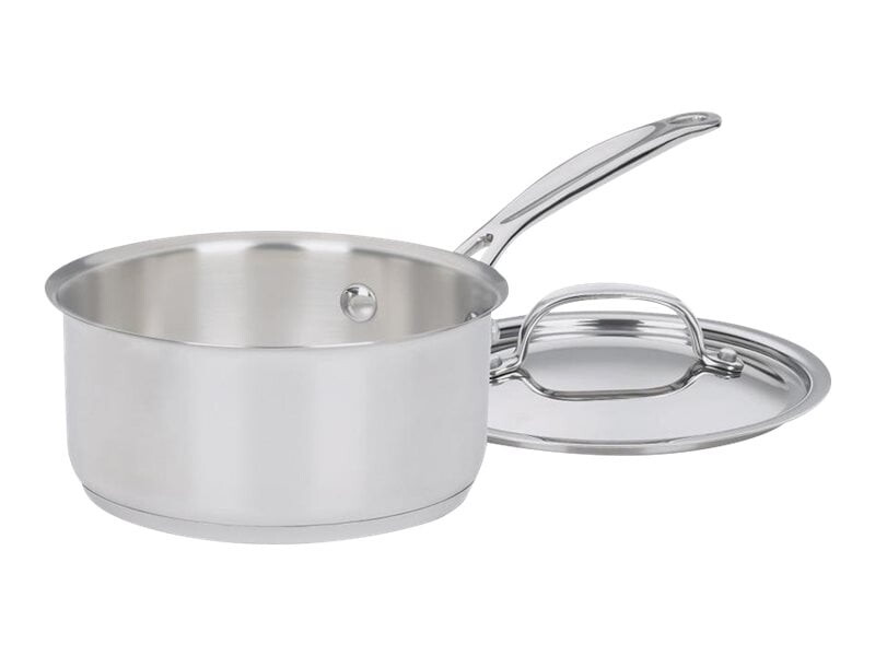 

Кастрюля с крышкой Cuisinart Chef's Classic, серебряный