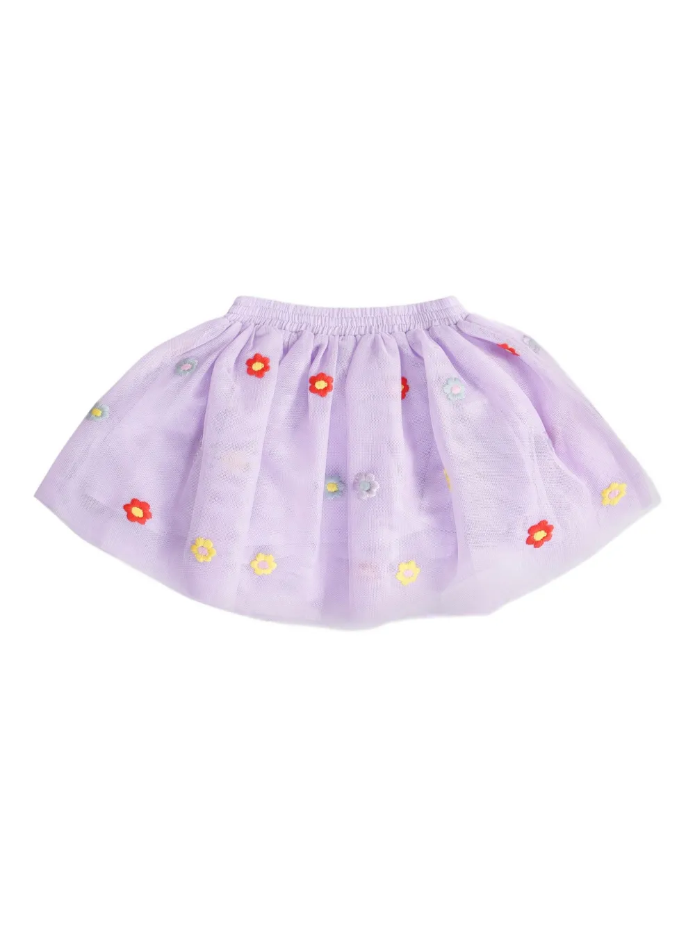 Юбка из тюля с вышивкой Stella McCartney Kids, фиолетовый — фото 2
