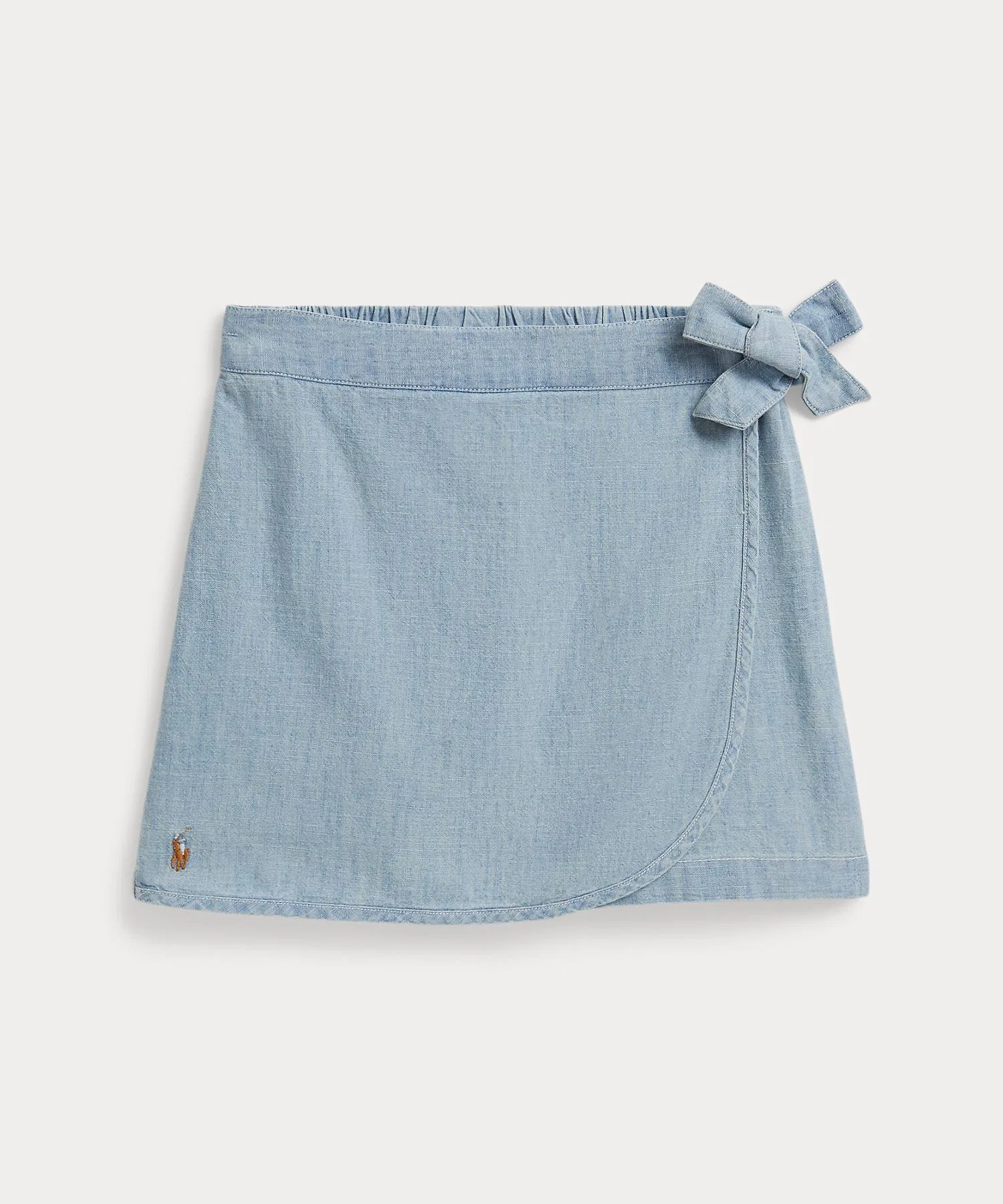 Детская юбка-шорты POLO RALPH LAUREN CHILDRENSWEAR из шамбре