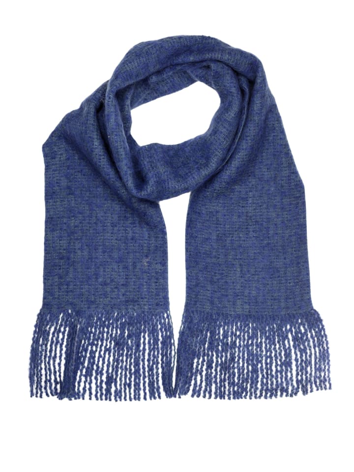 

Collezione alessandro Зимний шарф "Wool Dream" синего цвета