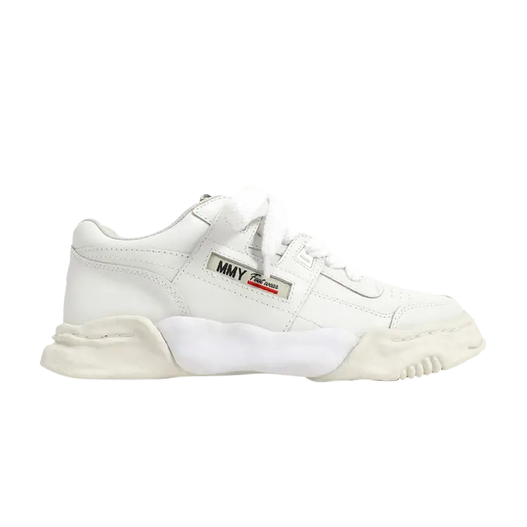 

Кроссовки Maison Mihara Yasuhiro Parker OG Sole Leather Low 'White', белый