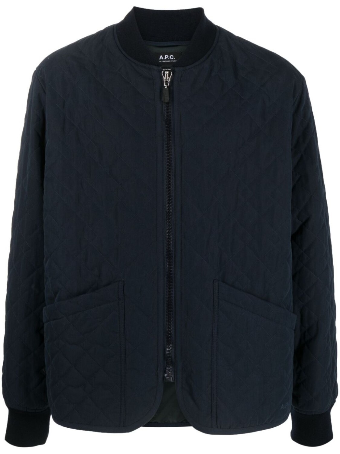 

A.P.C. стеганый бомбер, синий