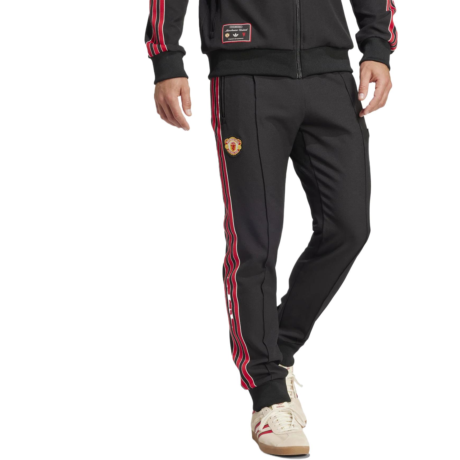Тренировочные брюки Adidas X Mufc Terrace Icons Adidas Originals, черный — фото 3