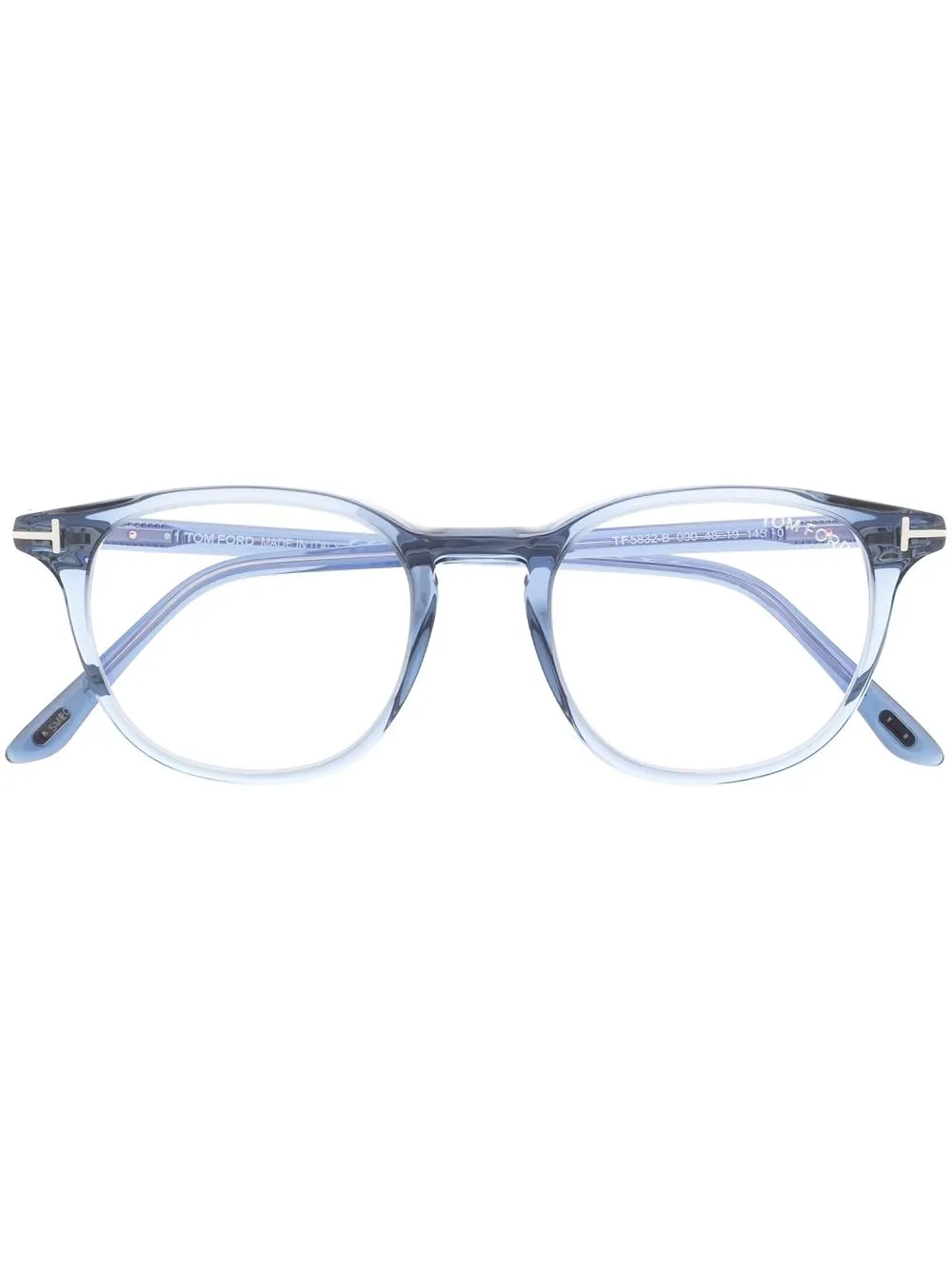 

Очки в круглой оправе TOM FORD Eyewear, синий
