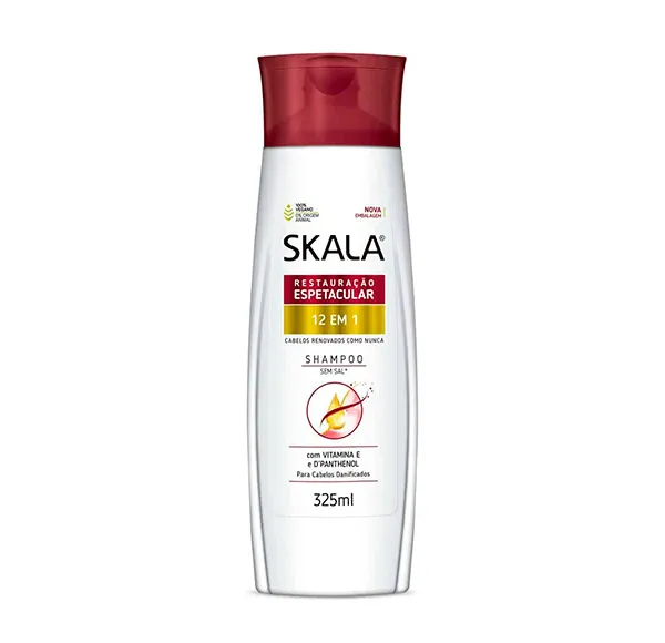 

Питательный шампунь Reparación Espectacular 12 En 1 Skala, 325 ml