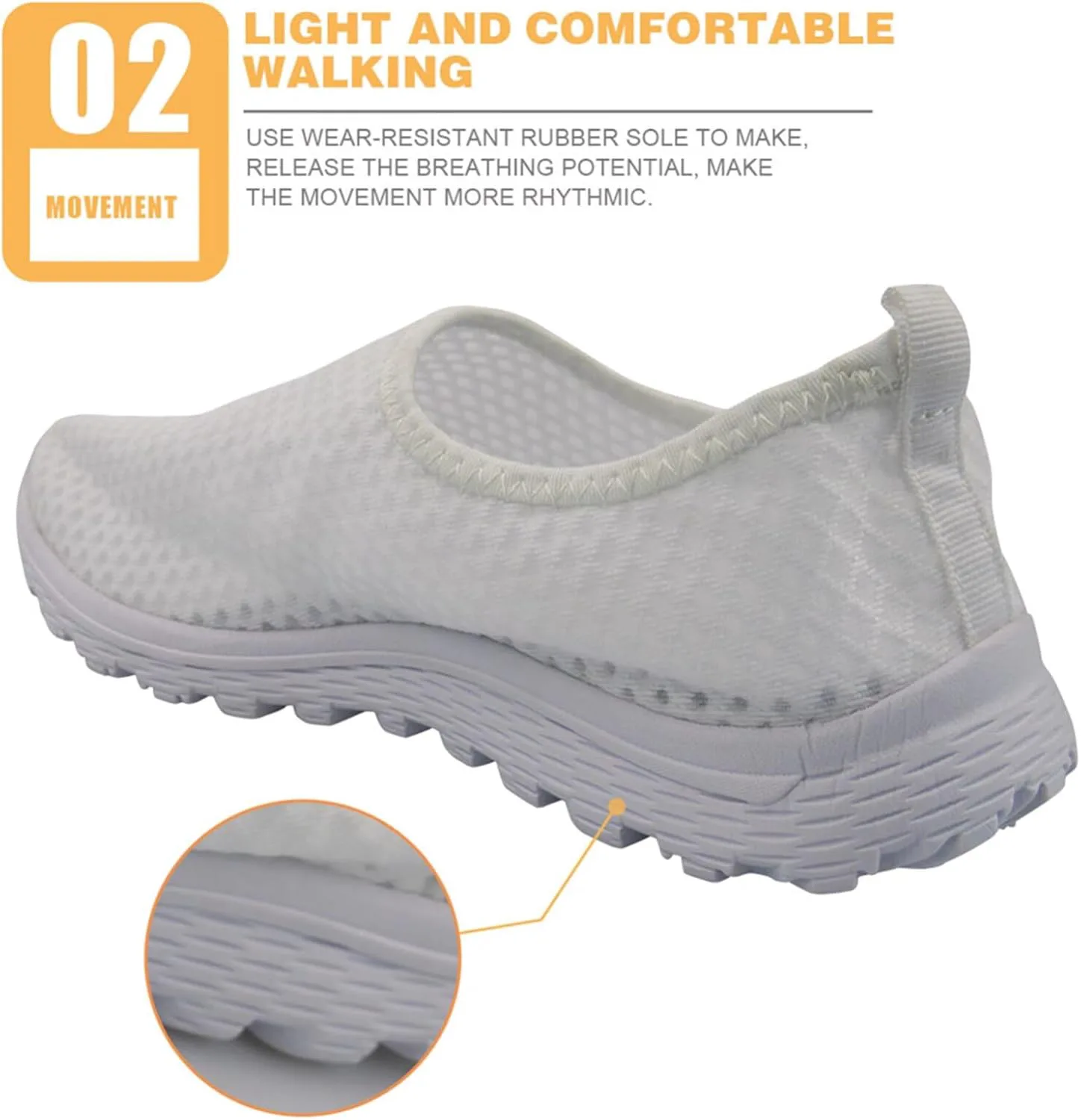 

Женские прогулочные кроссовки Forchrinse Music Note, мужские слипоны GO Walk с мягкой сеткой, легкая рабочая обувь