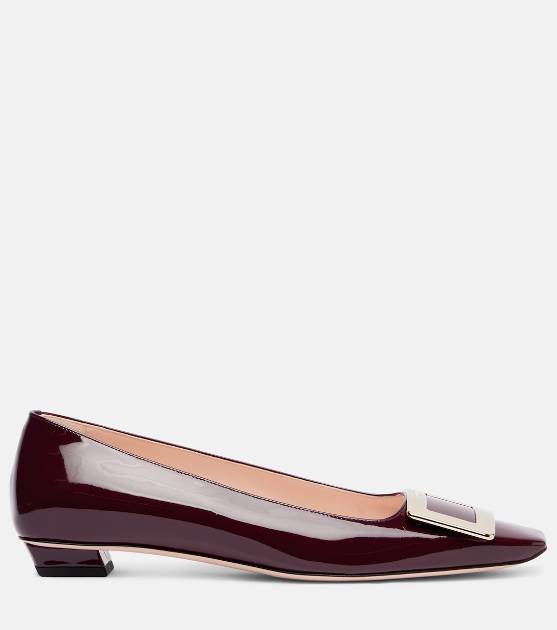 Балетки Belle Vivier из лаковой кожи Roger Vivier, Bordeaux Scuro — фото 4