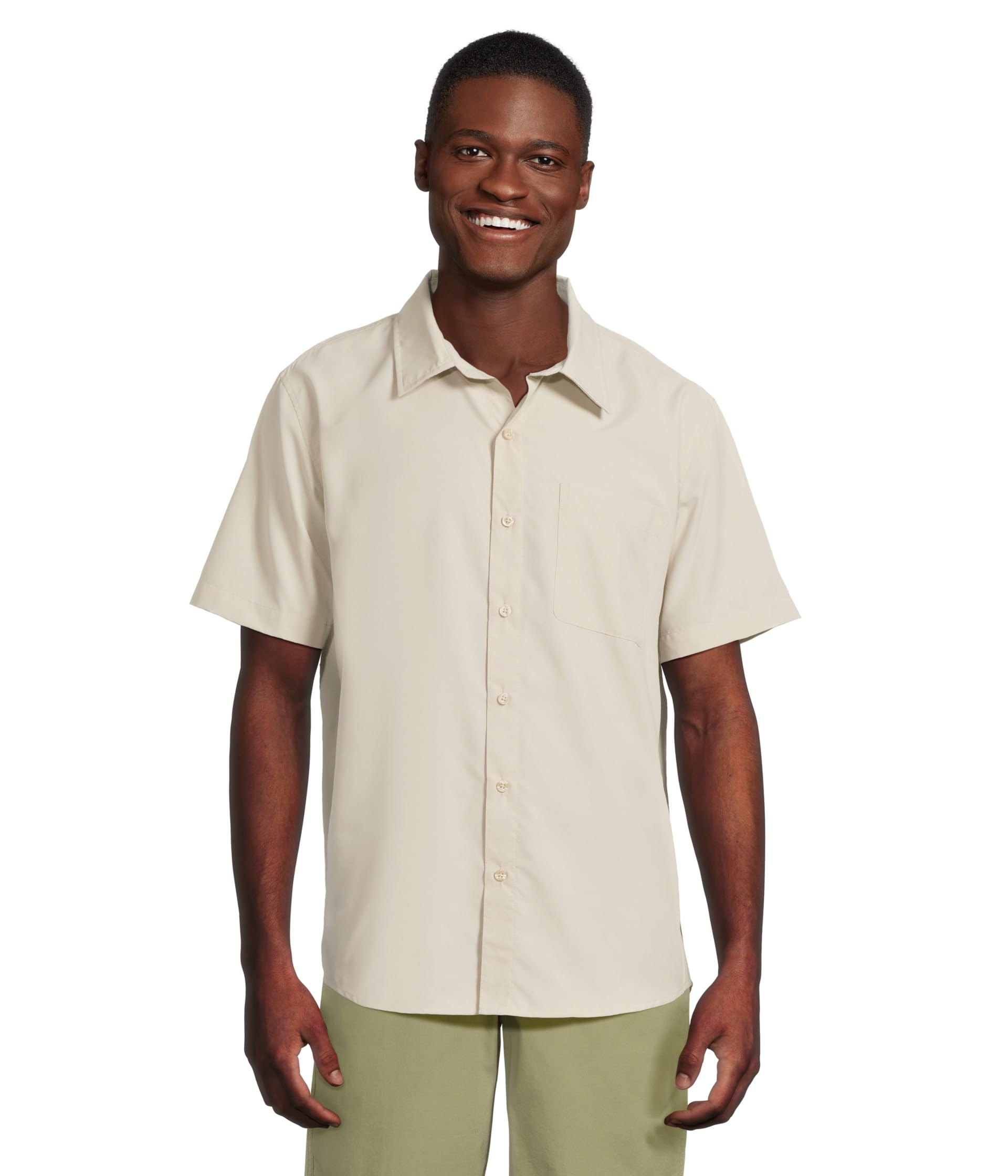 

Рубашка Marmot Airexchange Solarshield Short Sleeve Shirt, Birch Bark
